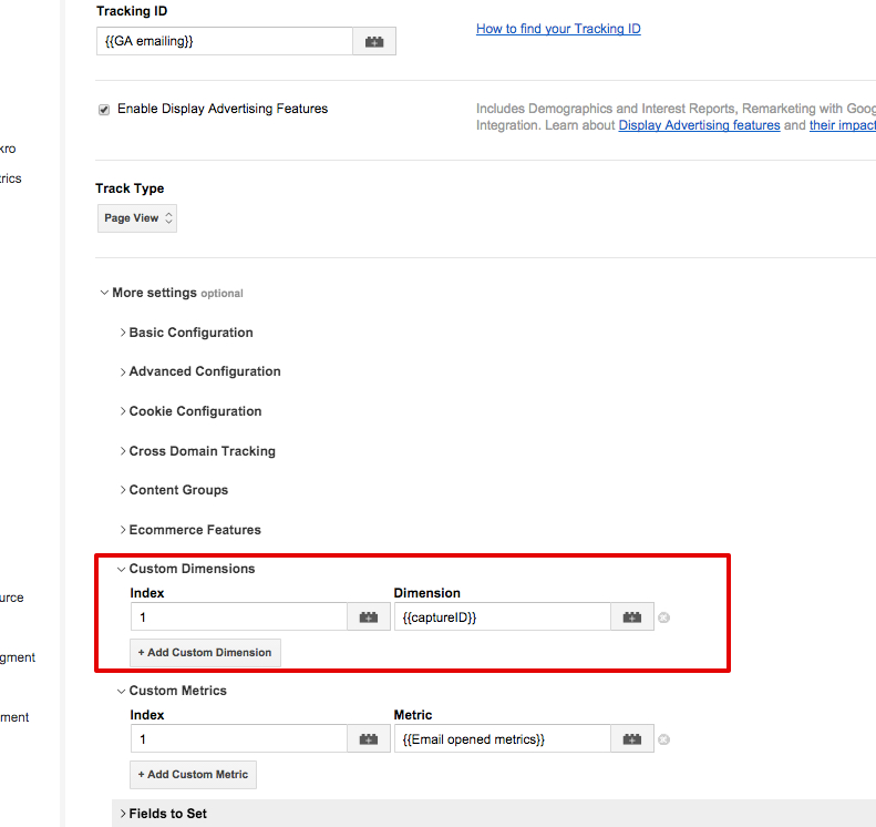 analyticsemailinggtmcustomdimension Modrzewski