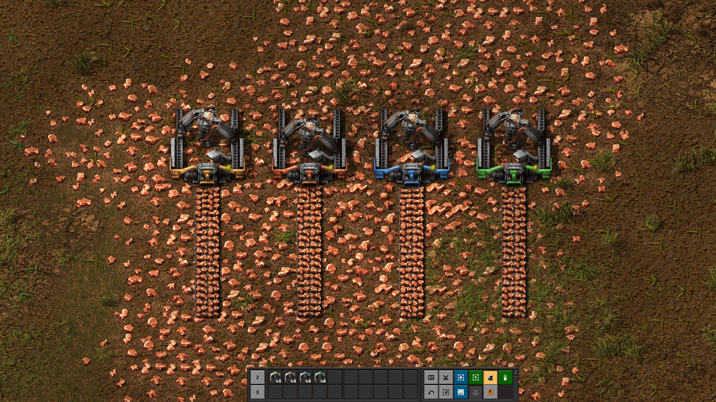 Extended Vanilla Mining & Drills Factorio Mods