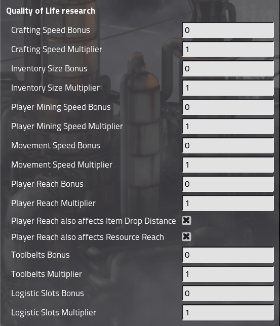 [MOD 0.17] Quality of Life research Factorio Forums