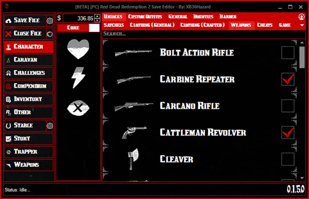 RDR2 Save Editor V0.1.9 Update Red Dead Redemption 2