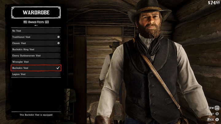 RDR2 Vests and Such Red Dead Redemption 2