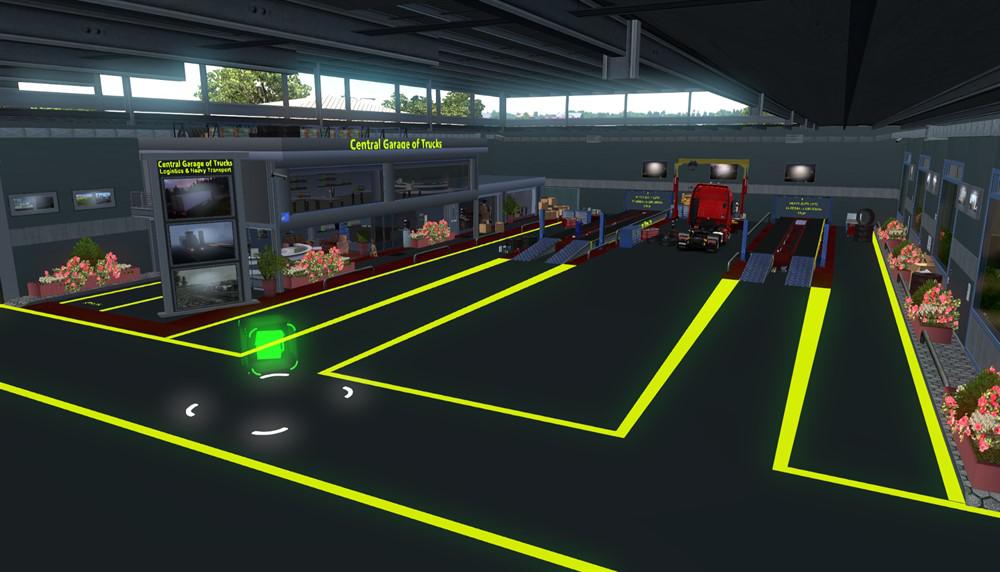 ETS2 Prefab Garage Mods Fixed V2.2 (1.37.x) Euro Truck