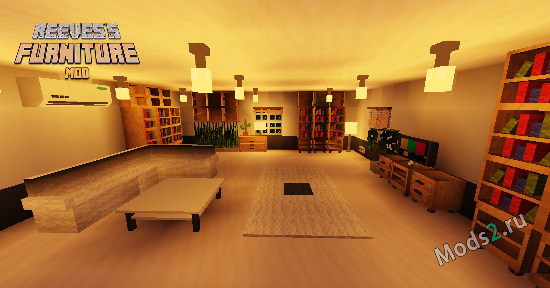 Красивая мебель, украшения, декор Reeves's Furniture Mod