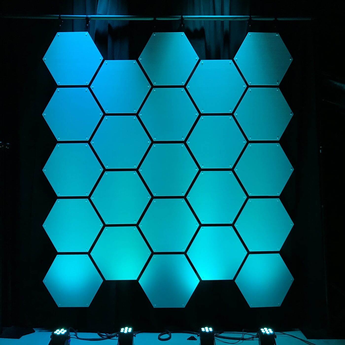 PVC Hexagon Pack of 4 Mod Scenes