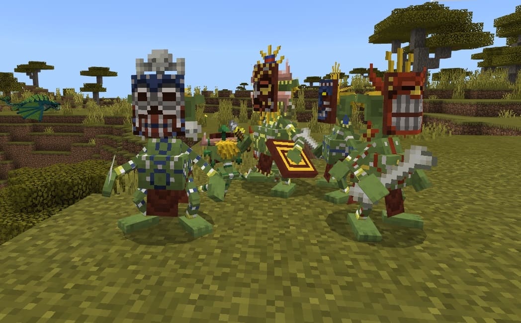 Мод на новых мобов и боссов — Mowzie's Mobs для Minecraft PE