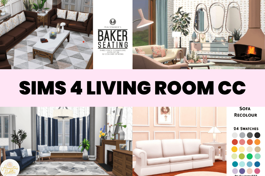 15+ Cool Sims 4 Living Room CC Finds You Need To Download Modsella