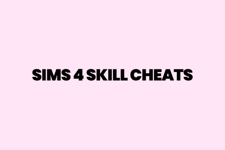 Ultimate Guide To Sims 4 Skill Cheats How To Easily Cheat and Level