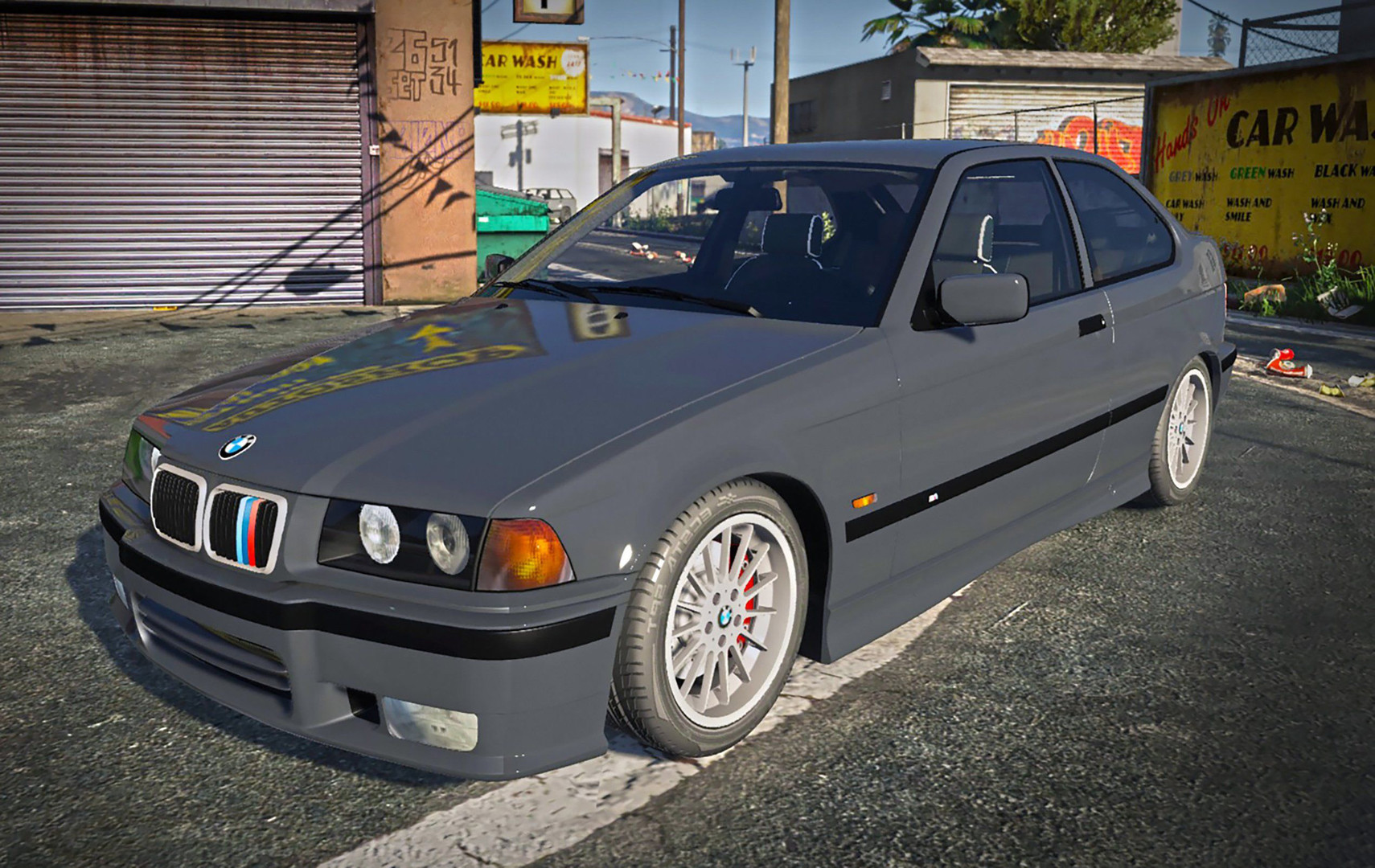 МОД Bmw 323ti E36 Compact [Replace / AddOn / Trailer] 0.9 для GTA 5