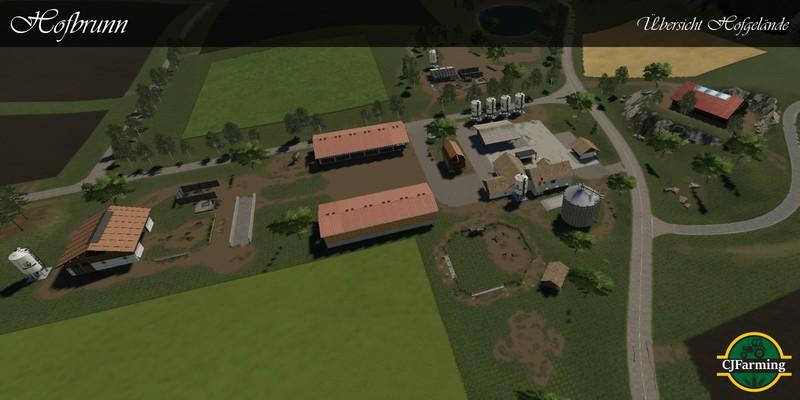 МОД HOFBRUNN MAP V1.4 ДЛЯ FARMING SIMULATOR 2019 FS 19 Карты