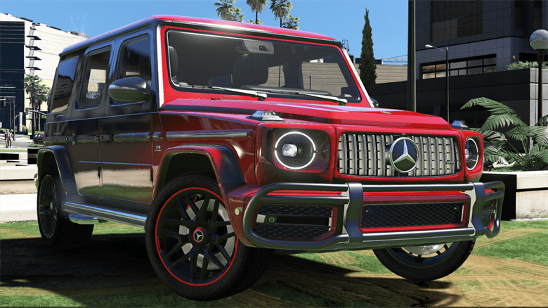 Мод 2019 MercedesBenz AMG G63 [Replace] для GTA 5 GTA 5 Машины