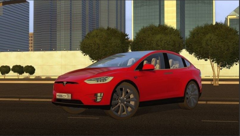 МОД 2017 Tesla Model X для City Car Driving 1.5.9 — 1.5.9.2 Машины