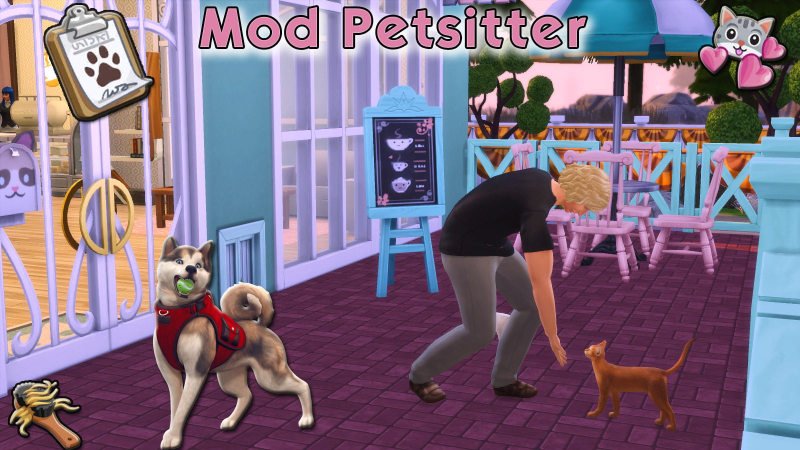 Devenez Petsitter dans les Sims 4 ! Mod Sims 4
