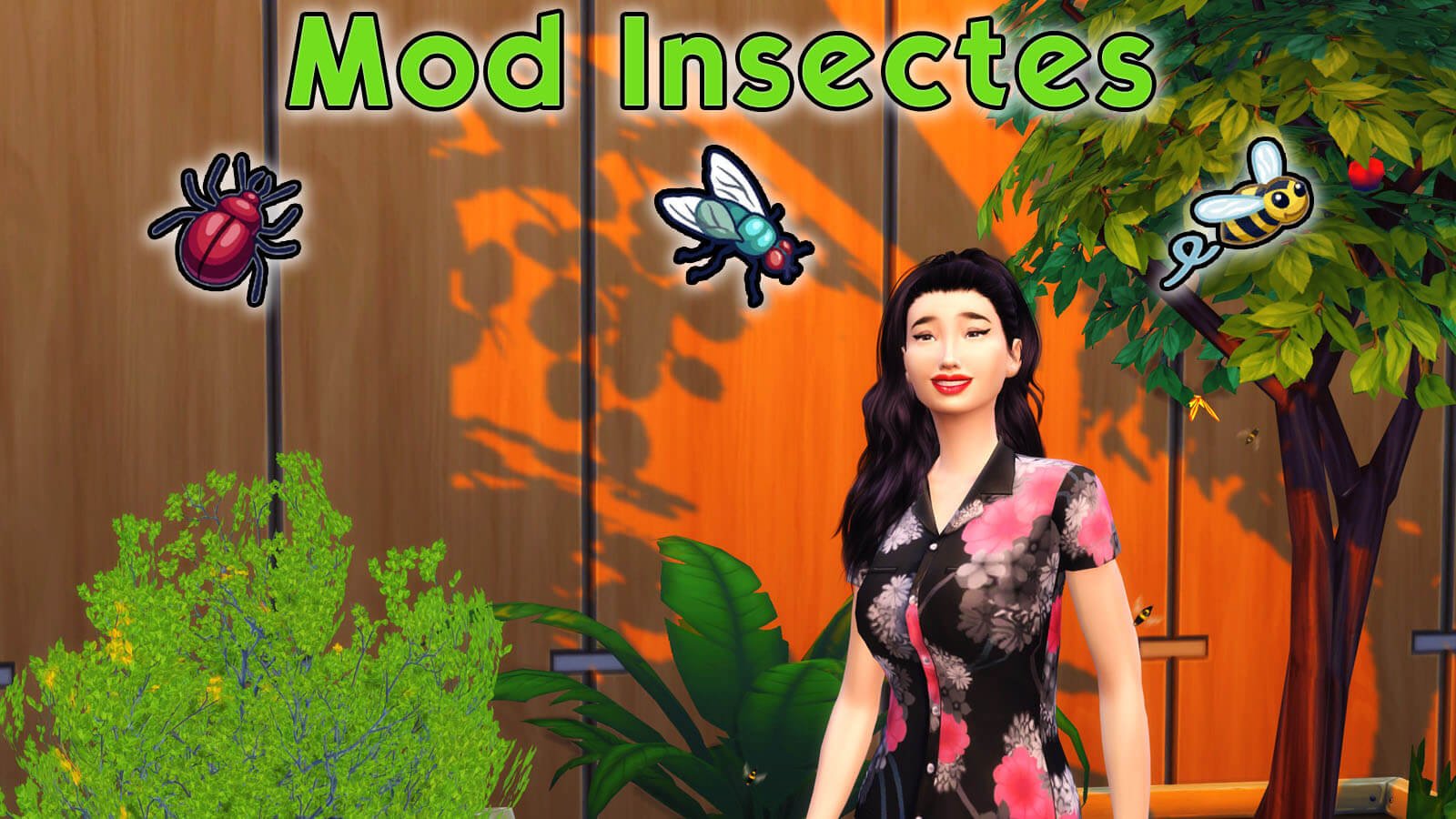 Mod Insectes pour vos Sims Mod Sims 4