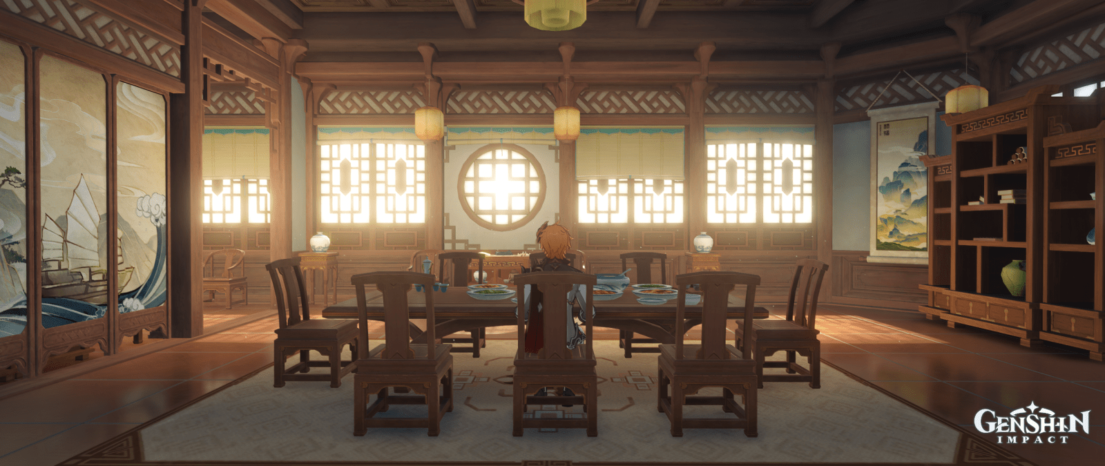 Genshin Impact красивые идеи для дома и комнат Genshin Impact ModsLab