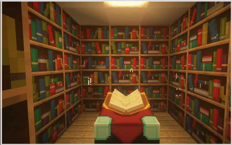 Bookshelf Mod 1.17.1/1.16.5/1.15.2 MODS PC