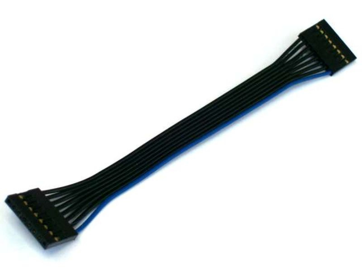 Ribbon Cable, 2 x 8 Pin Female Headers Modtronix