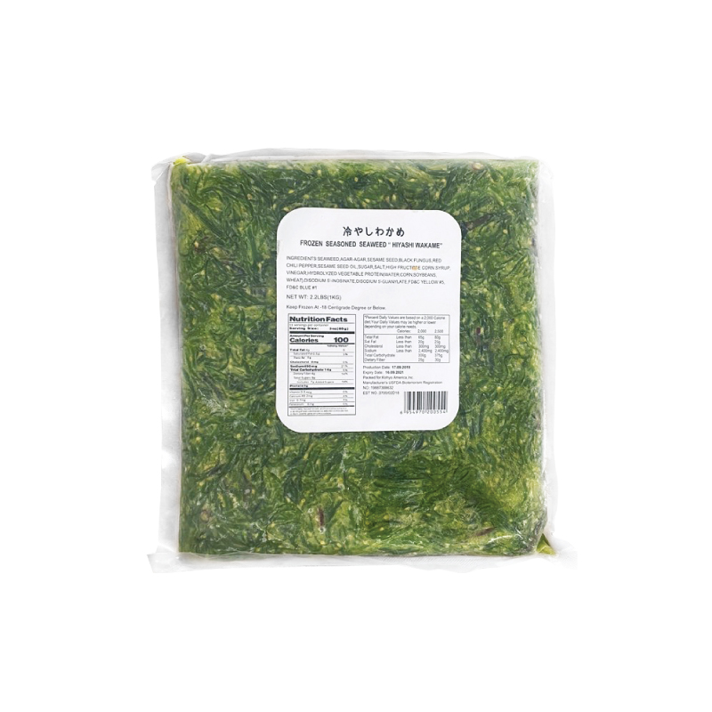 SEAWEED SALAD FROZEN HIYASHI WAKAME Modu Food Trading