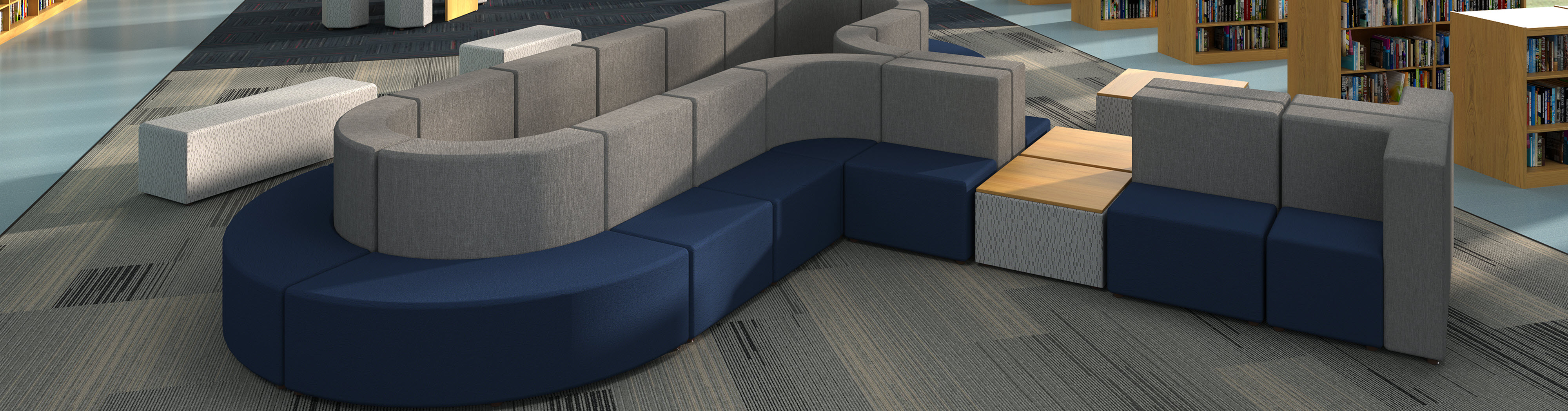 Dalton Modular Lounge Furniture ModuForm Flexibility in Furniture