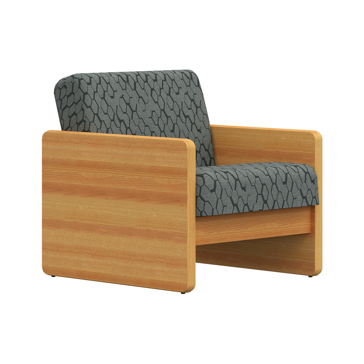 Rounder Lounge Chair ModuForm Furniture Molded & Upholstered