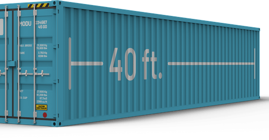 40 Foot Shipping Containers | Dimensions | Modugo