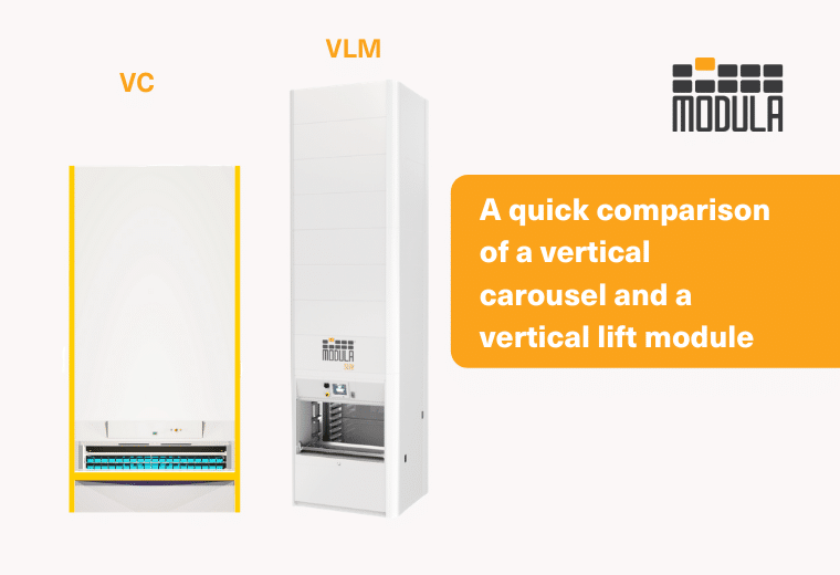 Vertical Carousel vs Vertical Lift Module Know the Difference
