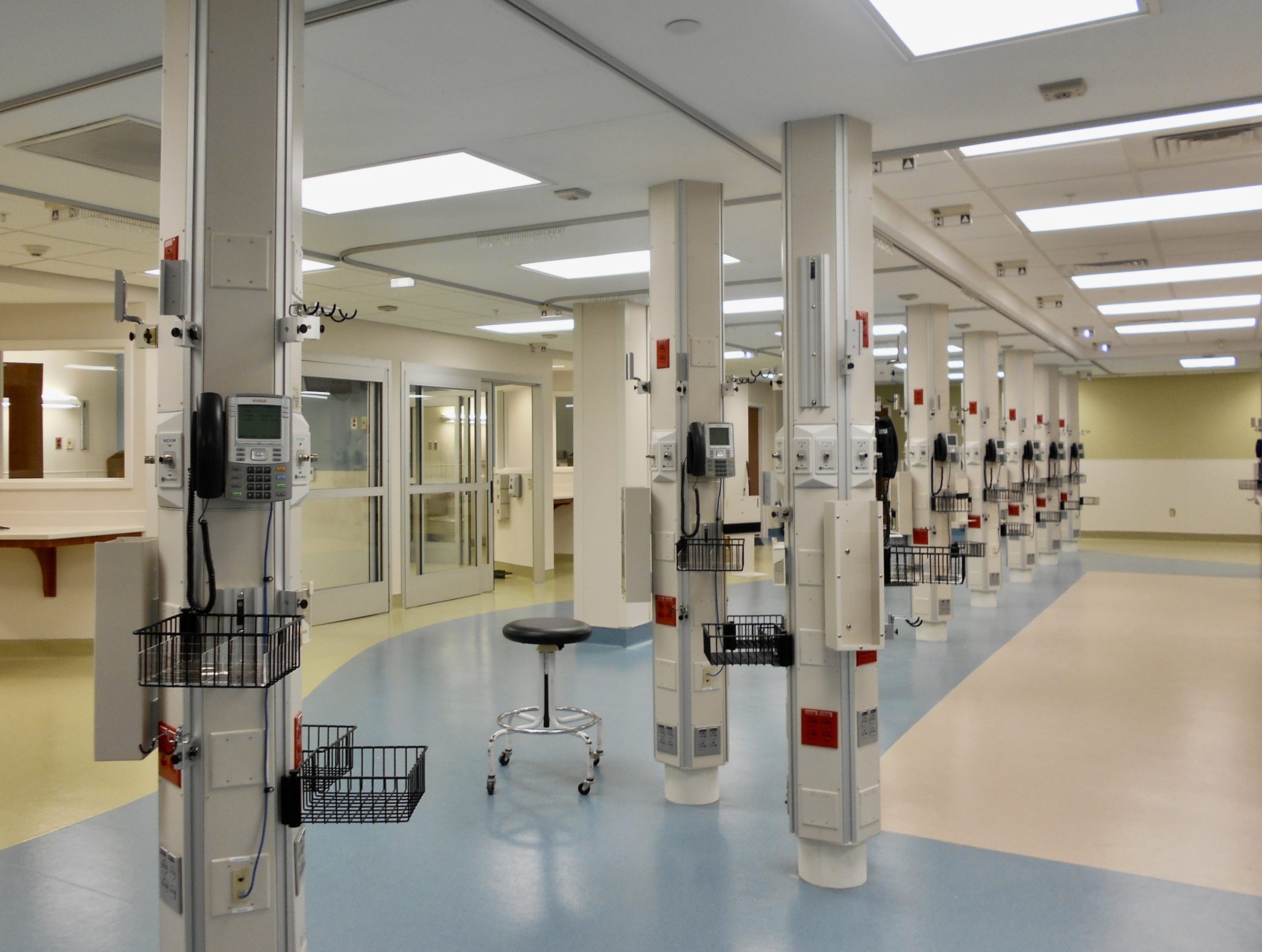 5Sided Open Access Column Modular Services Company