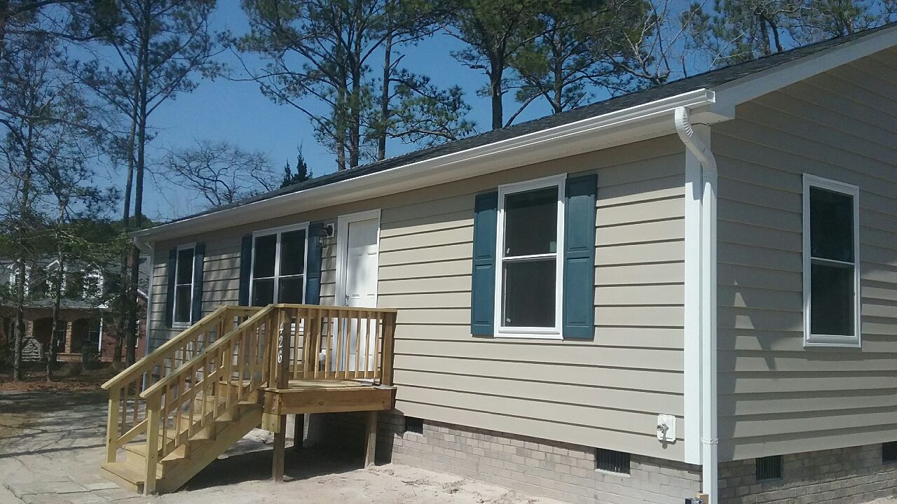 Fowler's Gutters Installed