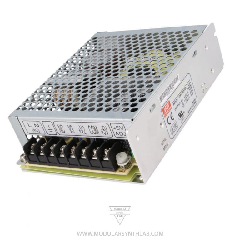 Eurorack Power Supply, Mean Well RT65B ModularSynthLab