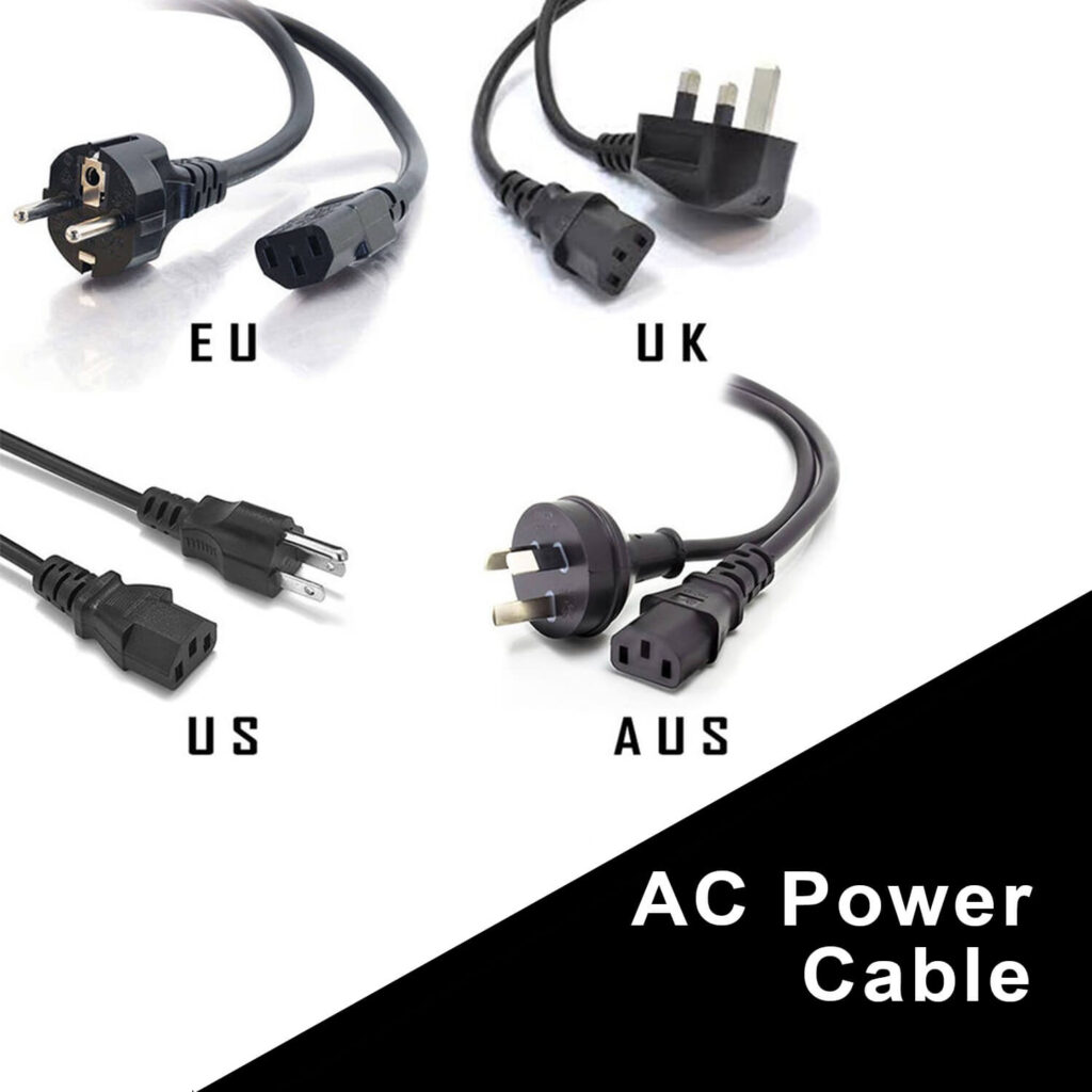 AC Power Cable 1,5m long, max. 250VAC, Eurorack Power Cable, DIY