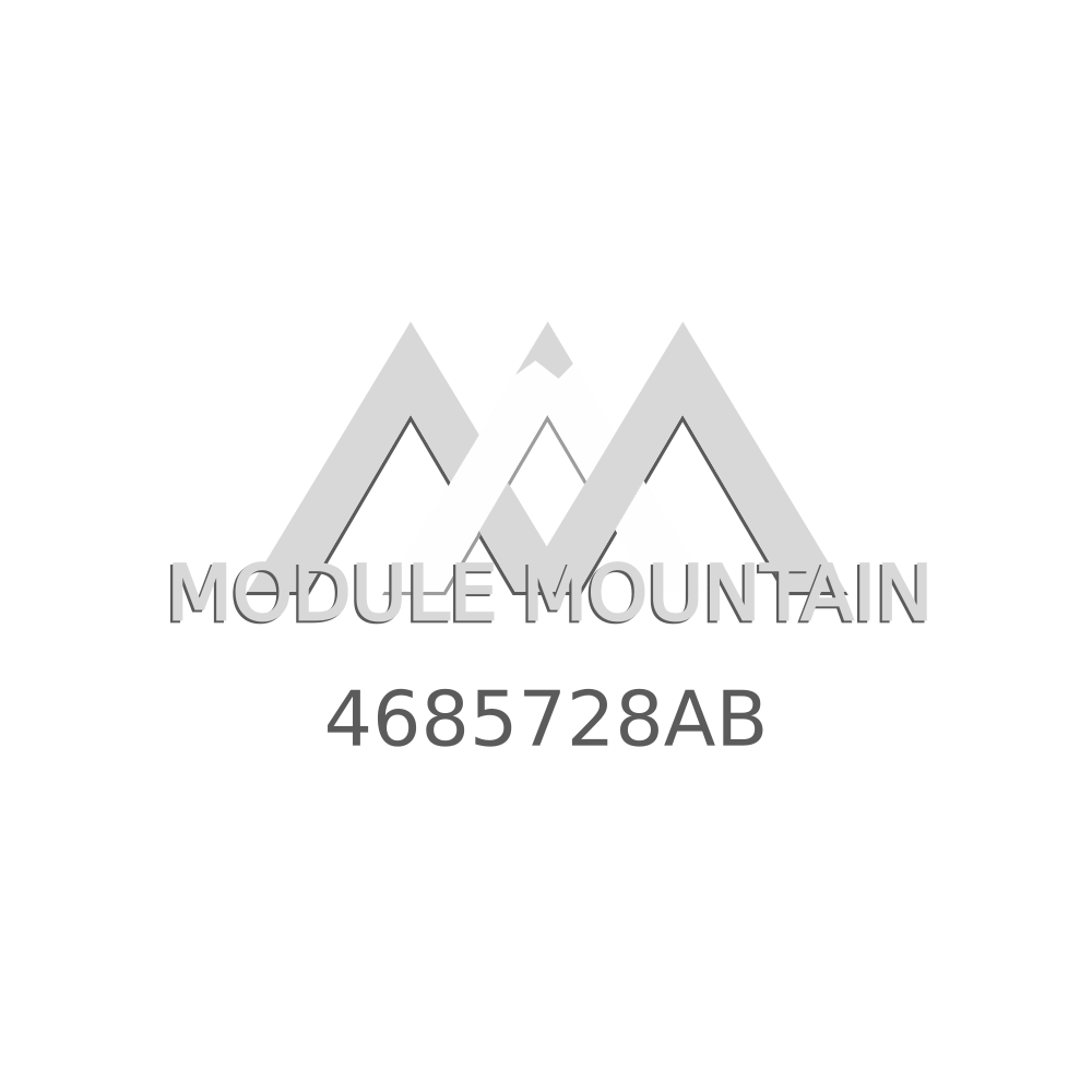 Radio Switch Passenger Side (RH) Mopar (4685728AB) Module Mountain