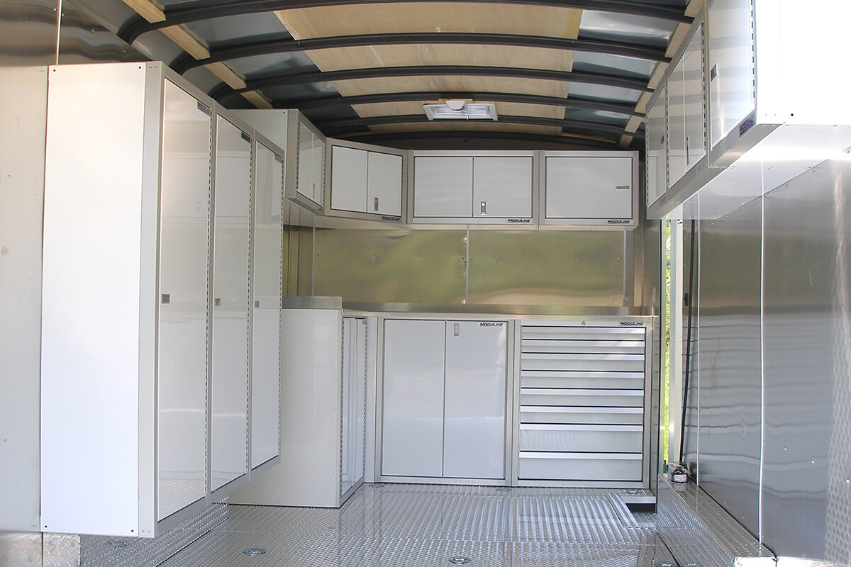 Upfit Your Enclosed Trailers with Durable, Lightweight Aluminum