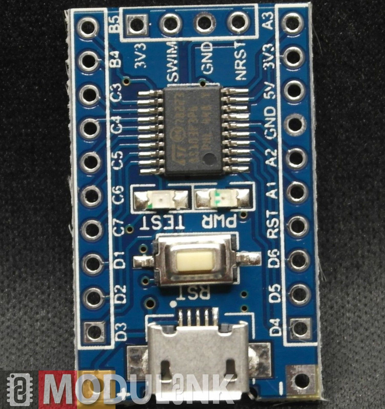 STM8 Development Board ARM STM8S103F3P6 minimal System Arduino