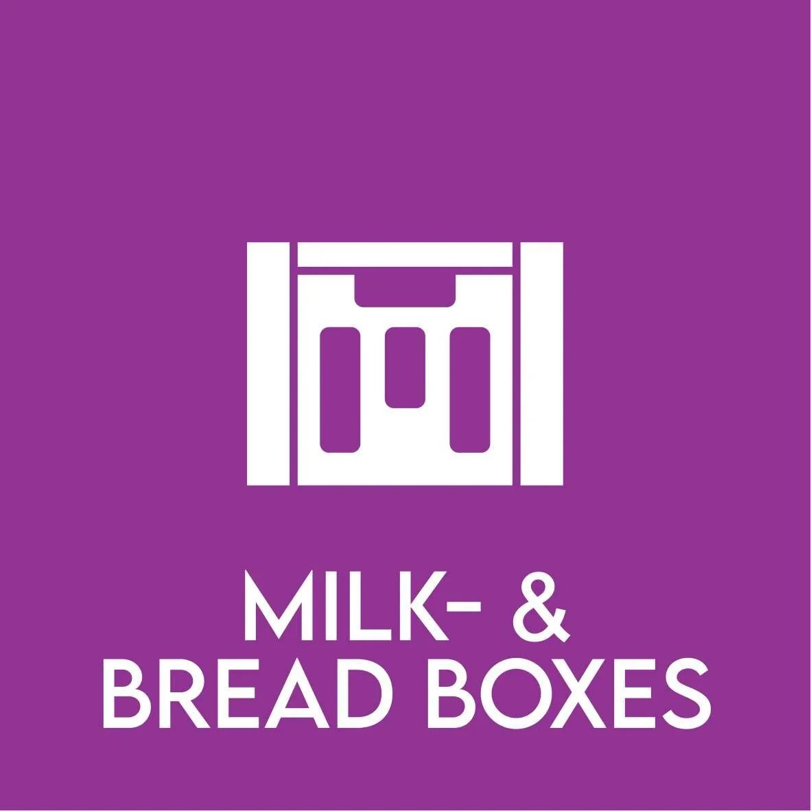 Klistermærke Milk & Bread Boxes Modulo Systems