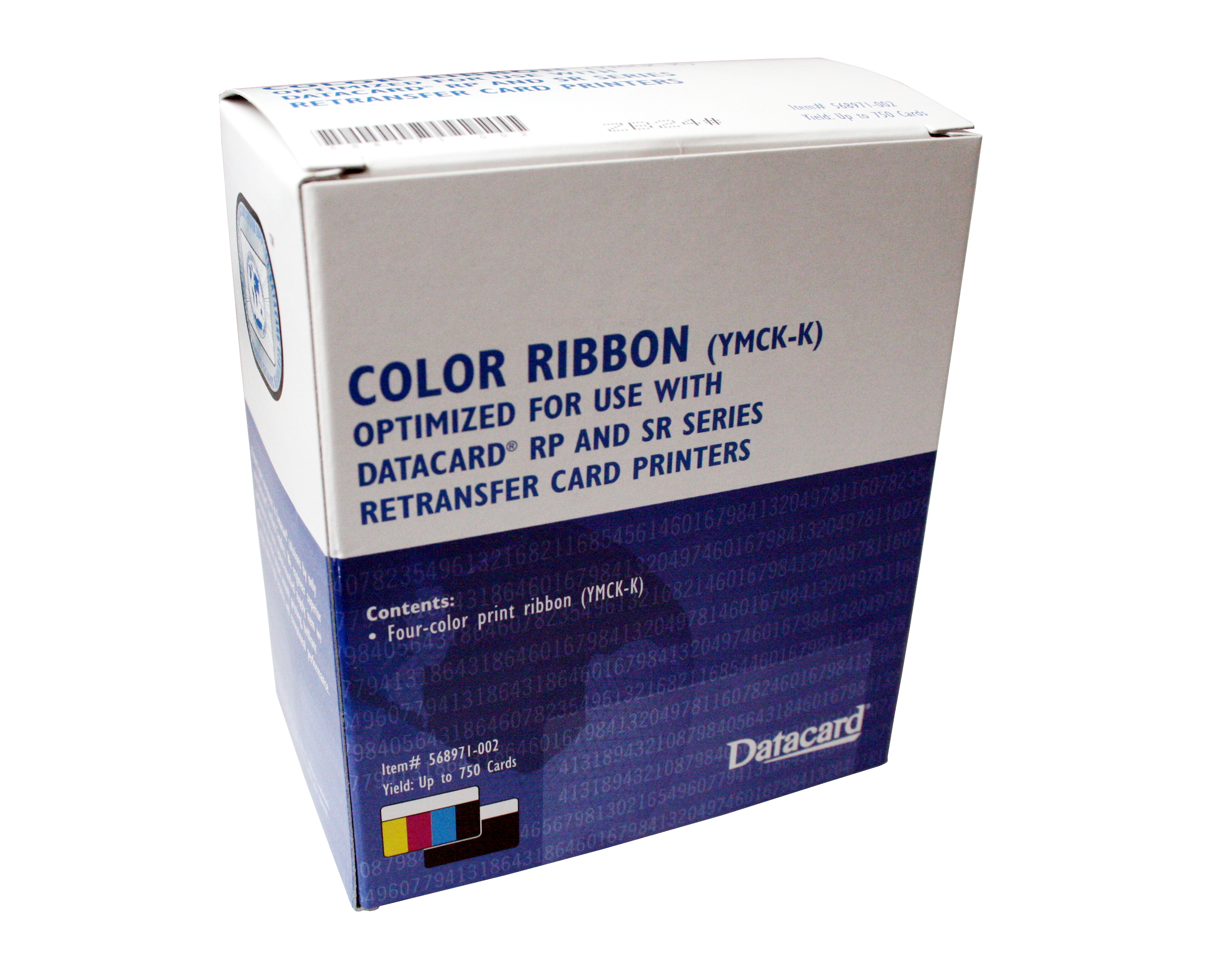 Datacard SR300 YMCKK Colour Ribbon 568971002 750 Prints Modulus