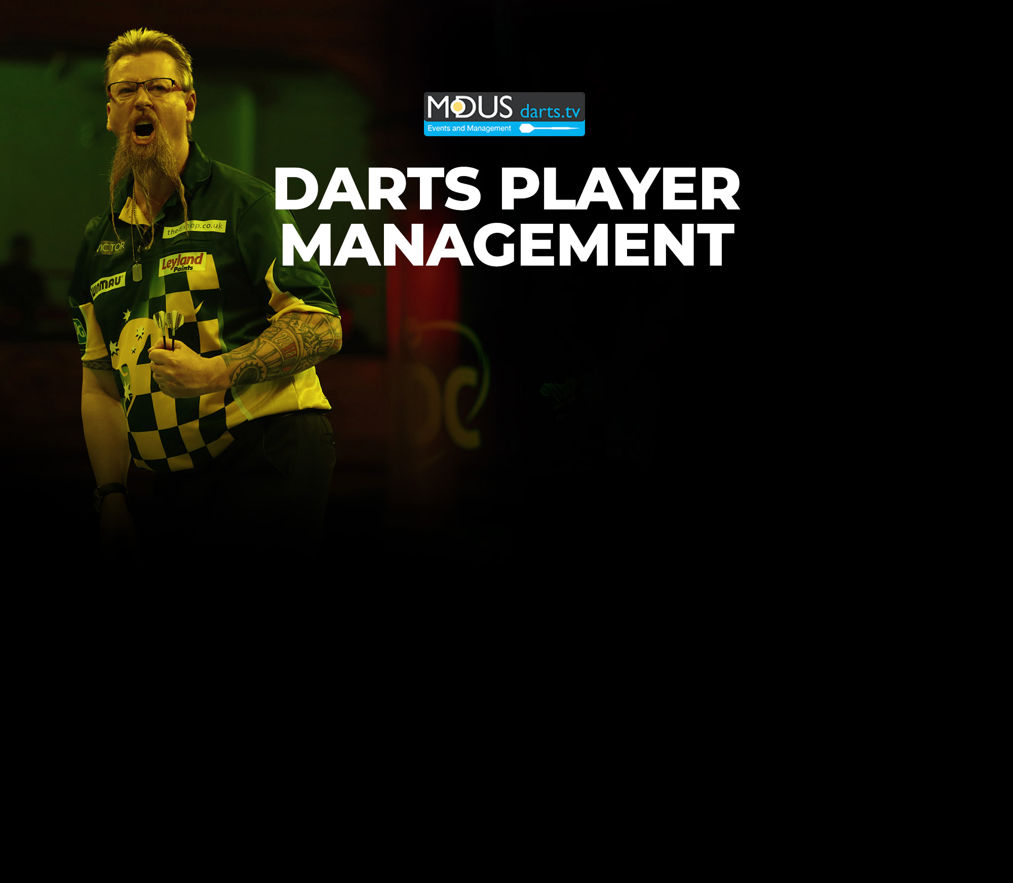 Modus Darts Management Darts Tickets Darts Shop Darts Players