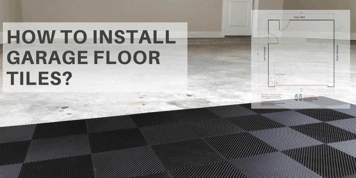How to Install Interlocking Garage Floor Tiles ModuTile