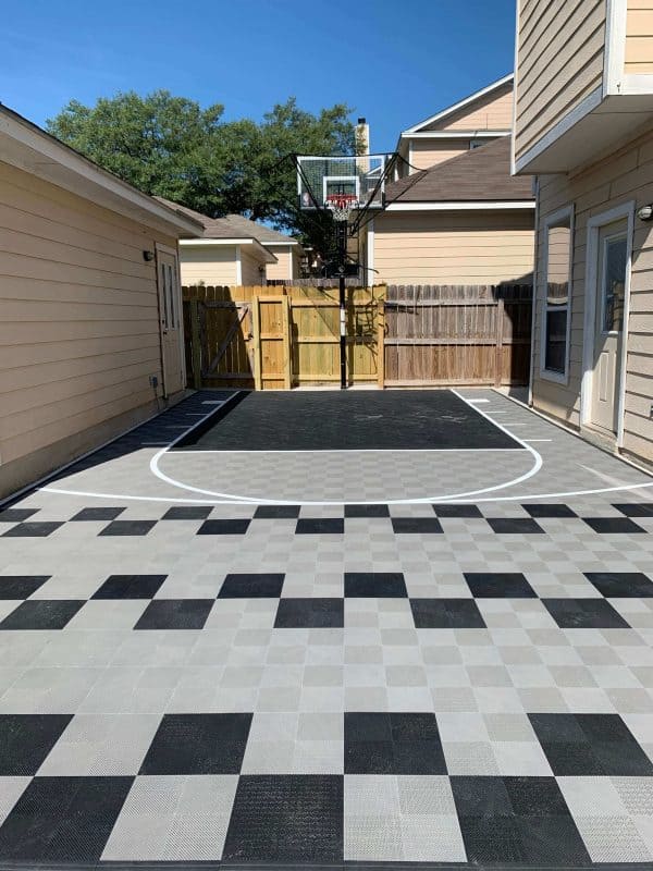 20x24 Basketball Court Floor, Kit, Outdoor / Indoor