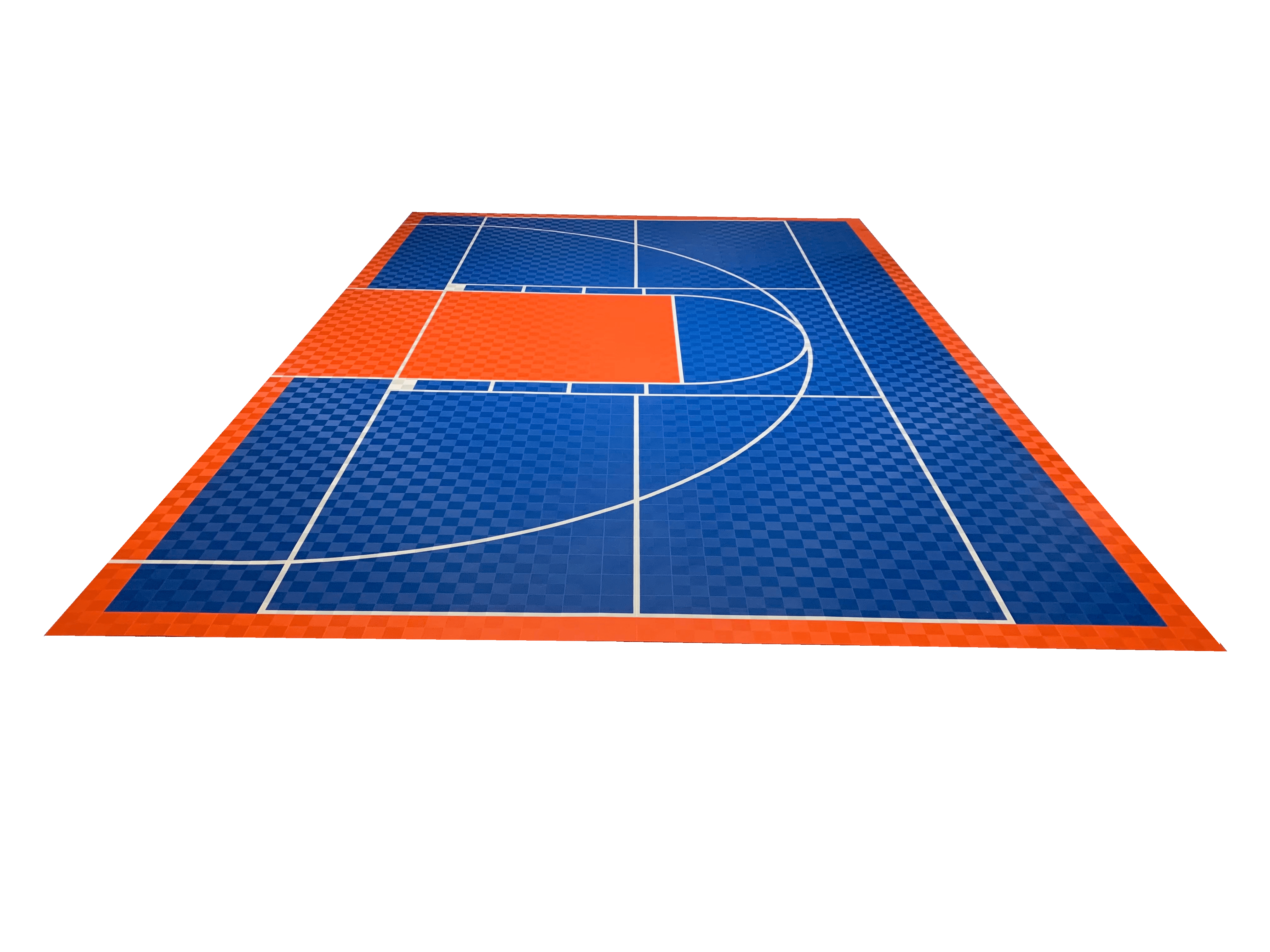 MultiSport Pickleball/Basketball Court Flooring, Kit, 30x50