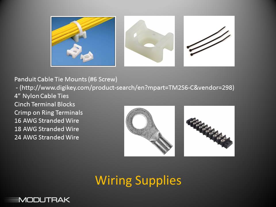 Build Manual: Module Wiring Standards | Modutrak Forums