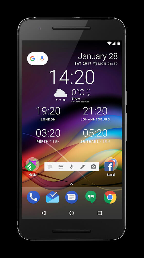 Chronus Information Widgets