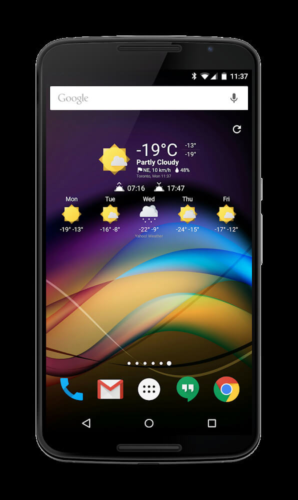 Chronus Information Widgets