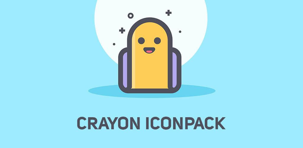 Download Crayon Icon Pack v5.7 APK (Patched) for Android