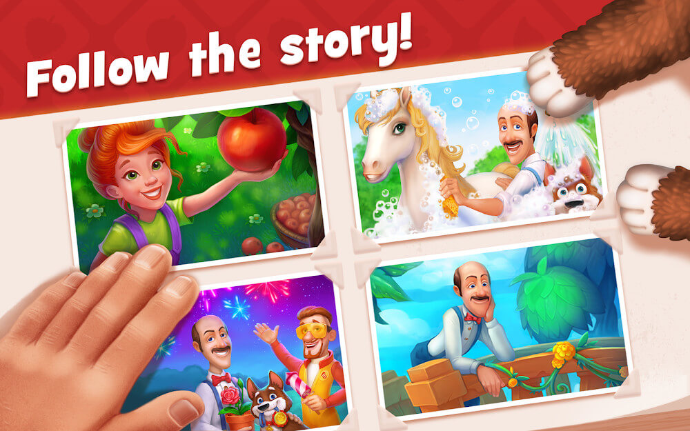 Gardenscapes v8.1.0 MOD APK (Unlimited Coins, Stars) Download