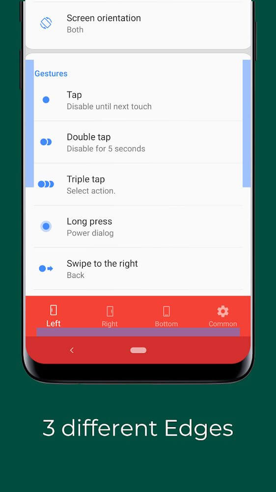 Edge Gestures v1.12.01 APK (Patched/Mod Extra) Download