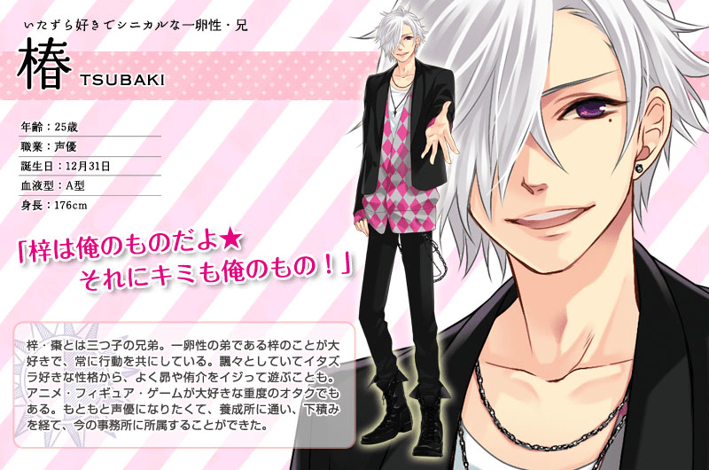 Tsubaki Brothers Conflict Anime Characters Database