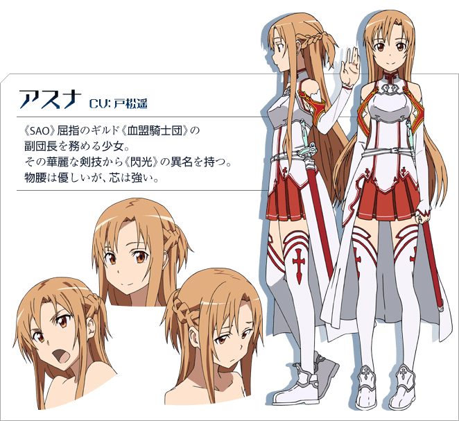 Asuna Yuuki Sword Art Online Anime Characters Database