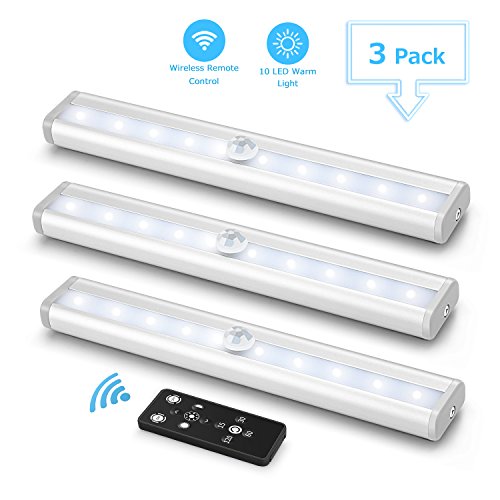 3er LED Unterbauleuchte für Küche, Fansteck Dimmbare Panel