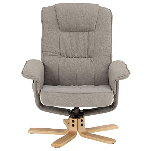 IDIMEX Relaxsessel mit Hocker Charly, Fernsehsessel, Drehsessel