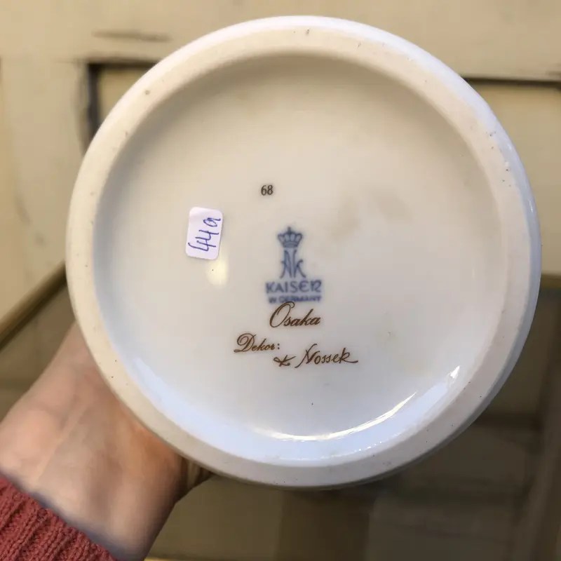 Vase Kaiser "Osaka" (44a) Möbel Wachsmann