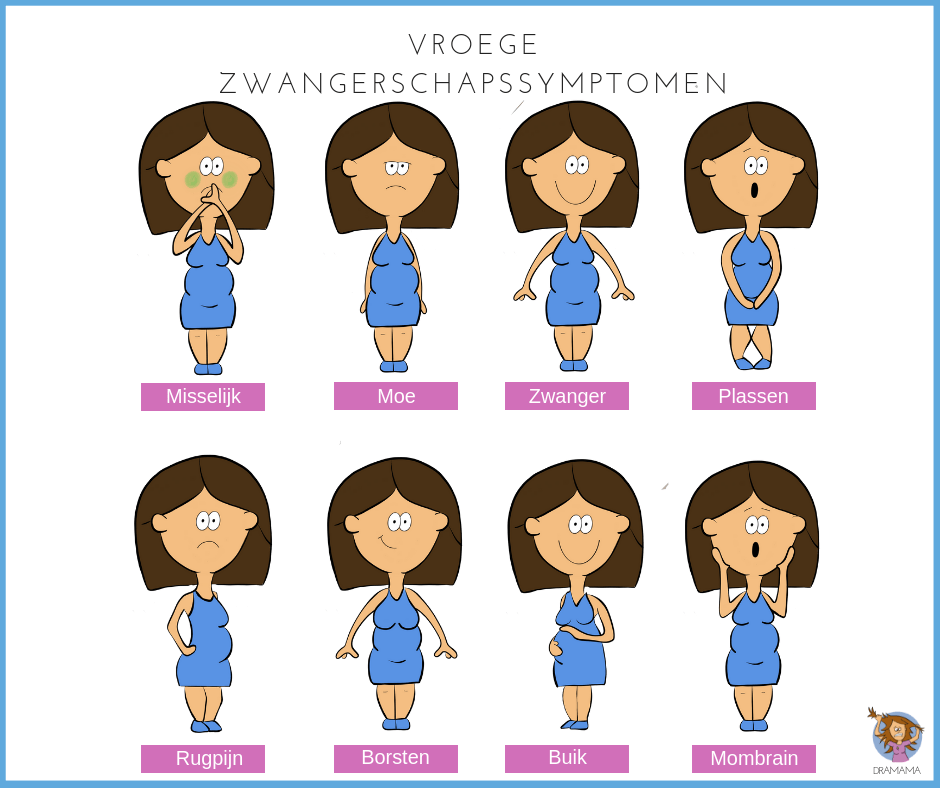 Vroege Zwangerschapssymptomen Aan Het Begin Van De Zwangerschap - Moeders.nu